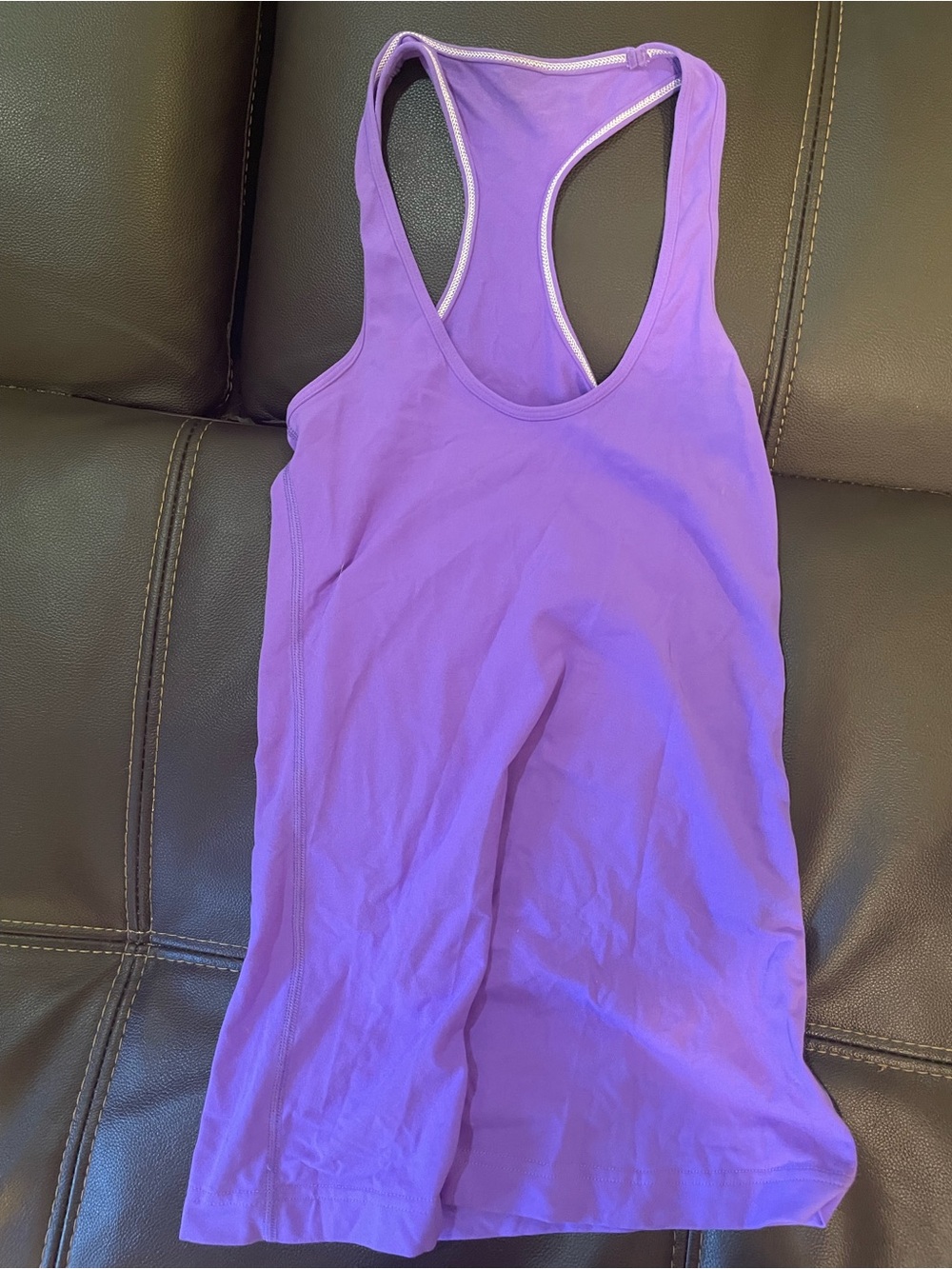 Women's Purple Racerback Tank Top Lulu lemon
